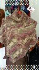 Poncho matizado